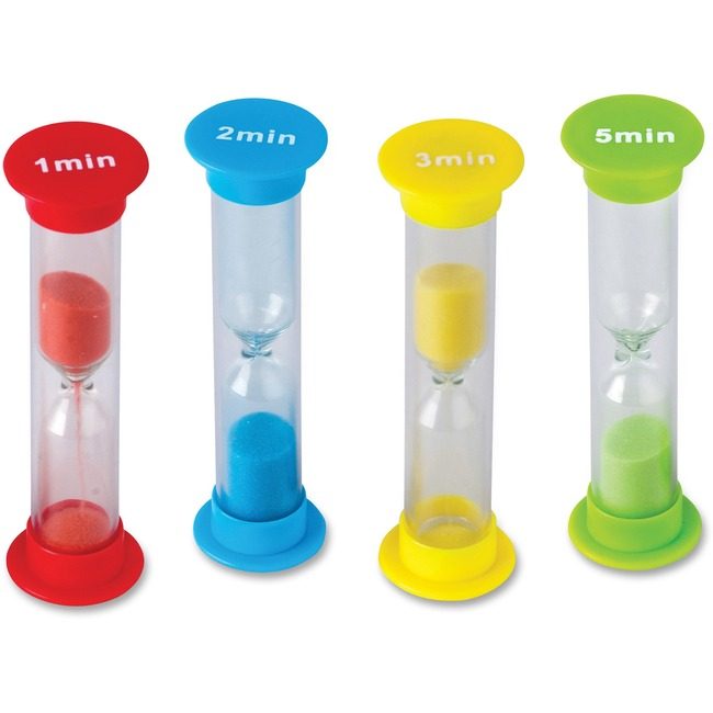 Teacher Created Resources Timers Sand Small Assorted 4 Pack TCR20663