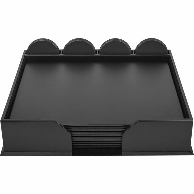 Dacasso Conf Room Set Lthr 23PC Black DACD1052