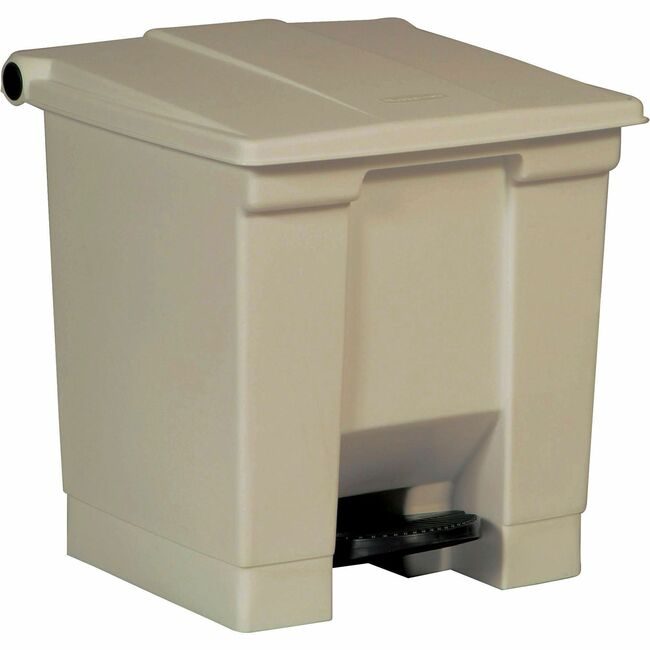 Rubbermaid Commercial Products Wastecan Step-On 8GAL RCP614300BG
