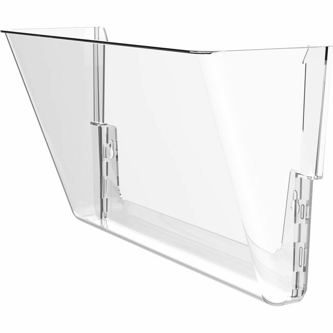 Storex Wallfile Letr Unbreak Clear STX70213U06C