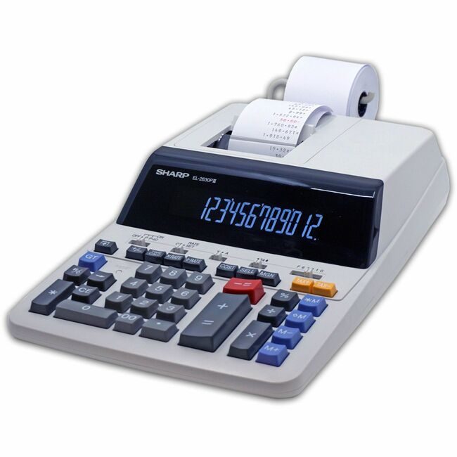 Sharp Electronics Calc Prt Dsktp Hvy Dty SHREL2630PIII