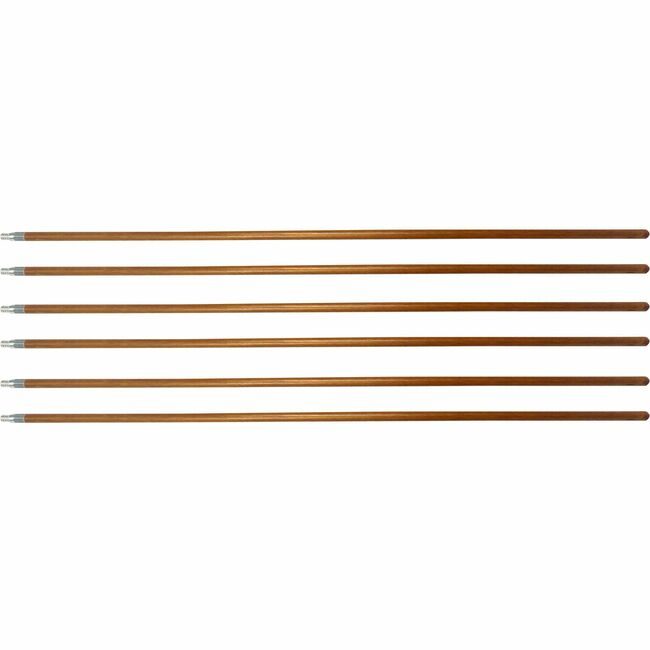 Genuine Joe Handle Threaded Metal Tip GJO37061CT