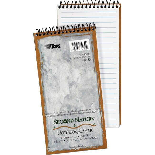 TOPS Products Notebook Secnat Greggrl Rcy TOP74130