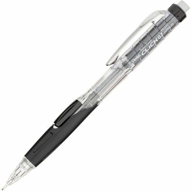 Pentel of America Pencil Twterase Clck .7 Ske PENPD277TA