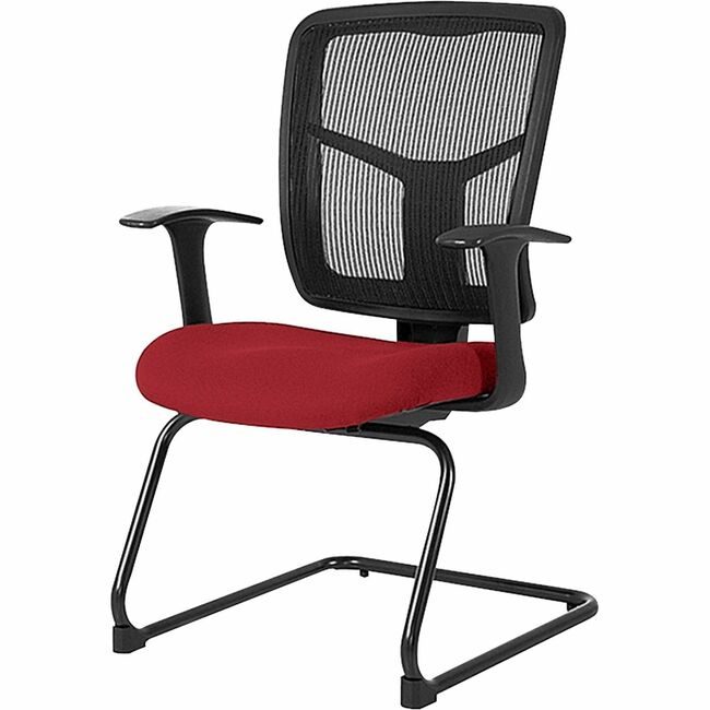 Lorell Chair Guest Mesh Real Red LLR86202-02