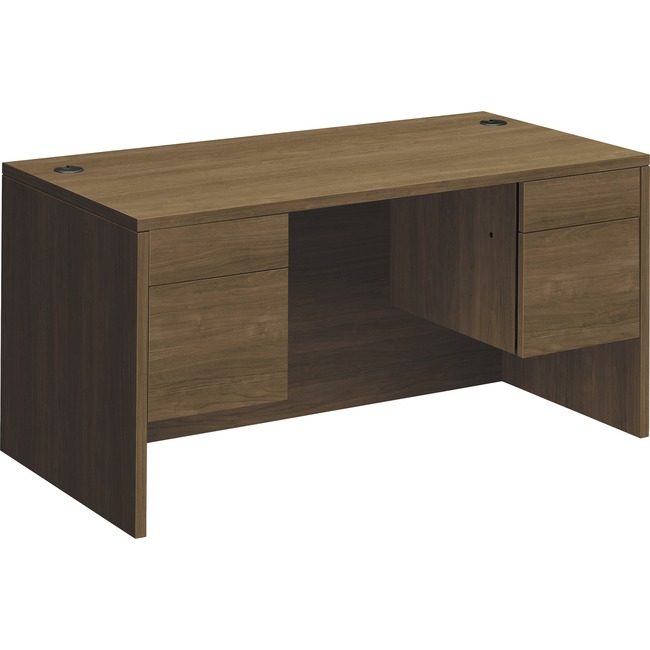 The HON Company Desk Doubleped 2BOX2FILE HON10573PINC