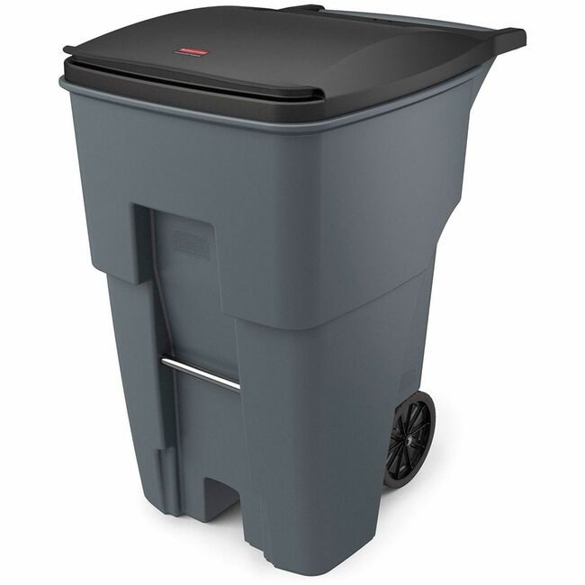 Rubbermaid Commercial Products Container Rollout 95G Gray RCP9W22GY