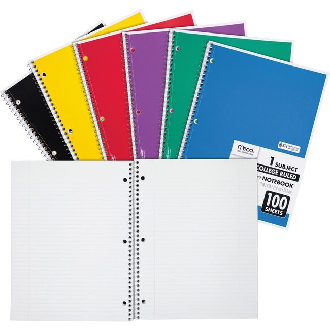 ACCO Brands Mead / Five Star Notebook Wire Cllg 1SUB 100 MEA06622