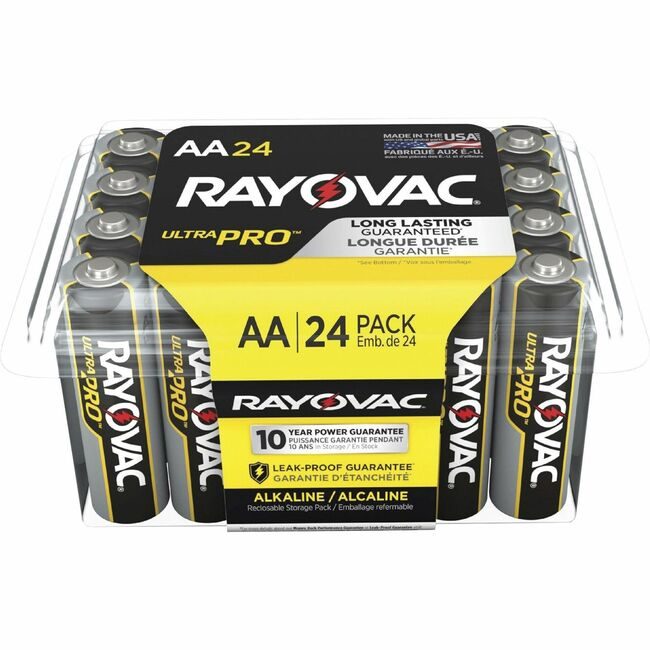 Energizer Holdings Rayovac Battery Alkaline Aa RAYALAA24PPJCT