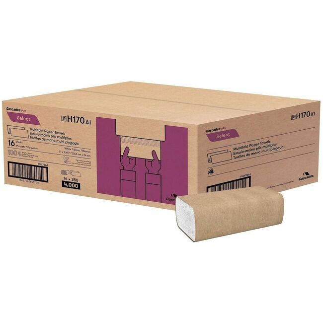 Cascades MULTIFOLD HAND TOWEL 1 PLY CSDH170