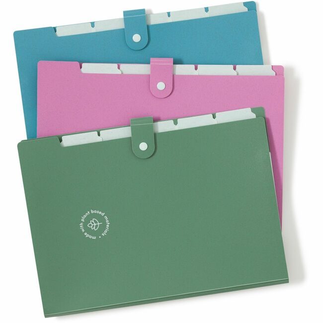 U Brands File Exp 6PKT Ueco Assorted 3 Pack UBR6592U0112