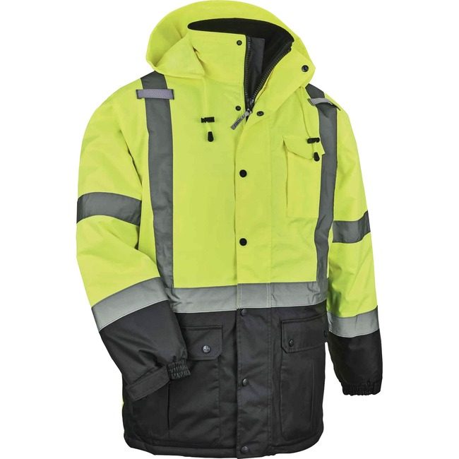 Ergodyne Parka Hv Thermal 4X Lime EGO25568