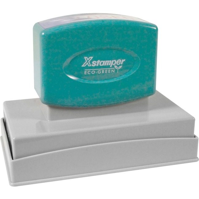 Shachihata / Xstamper Stamp Messg 1-9/16X3-15/16 XSTN27