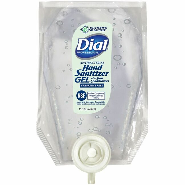 Henkel / Dial Professional Sanitizer Pch Vrs Gel 15Z 6 DIA12258CT