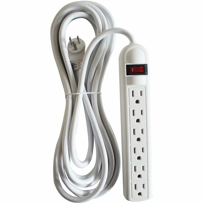 Compucessory Powerstrip 6-OUT 15CORD CCS55157