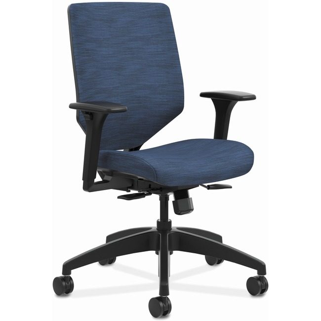 The HON Company Chair Midbk Uph W/Arms Medium HONSVU1ACLC90TK