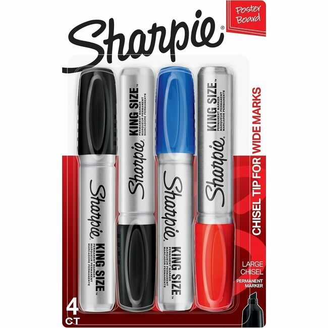 Sharpie / Expo / Prismacolor / Sanford Newell Brands / Sanford Sharpie / Expo / Prismacolor / Marker Kng Assorted 4 Count SAN2087116