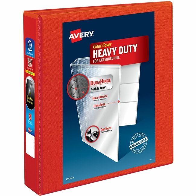 Avery Products Corporation Binder View Hd Ezd 1.5" Red AVE79171