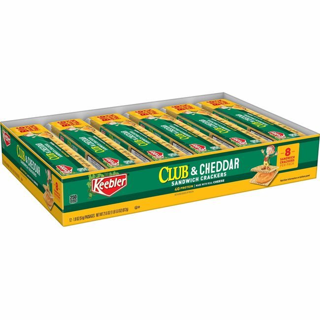 Kellanova Kellogg's Cracker Cheedar Club KEB21163