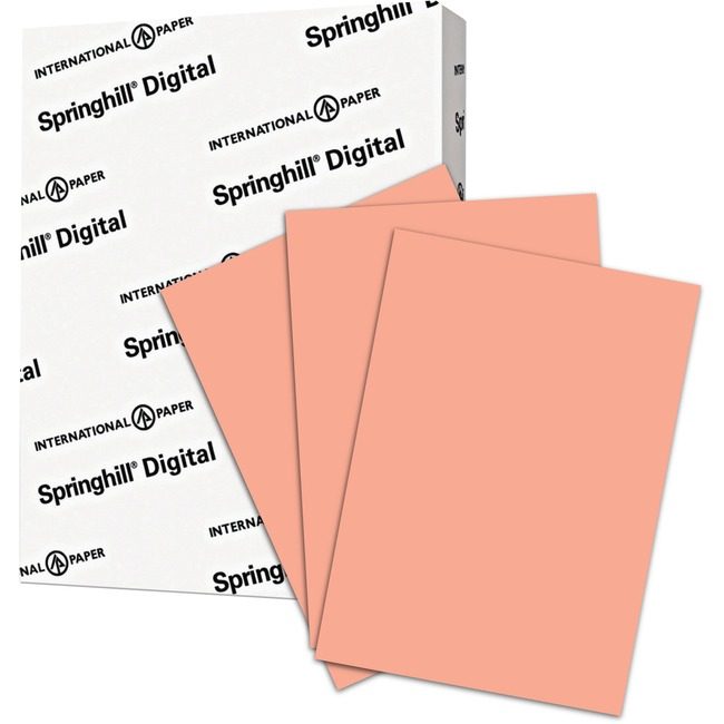 International Paper / Sylvamo SPRINGHILL 110LB SALMON LTR SGH085300