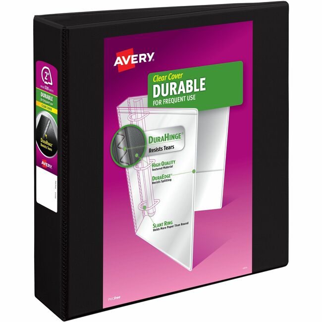 Avery Products Corporation Binder View Durable 2" Black AVE17031