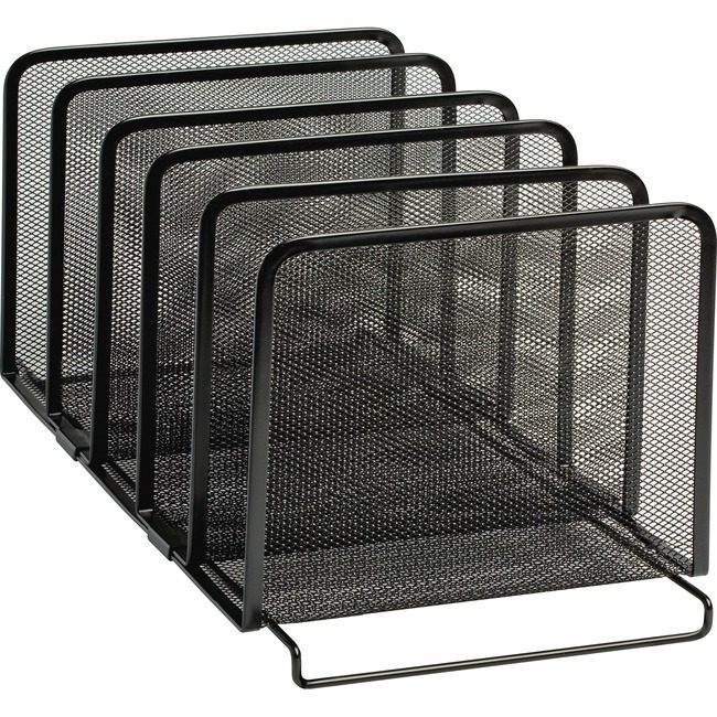 Newell Brands Rolodex Sorter Mesh Stckng 5SCTN Black ROL22141