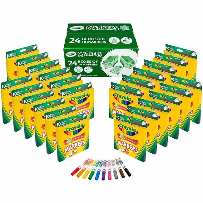 Crayola LLC Marker 10CT BULK 24/PK CYO587771