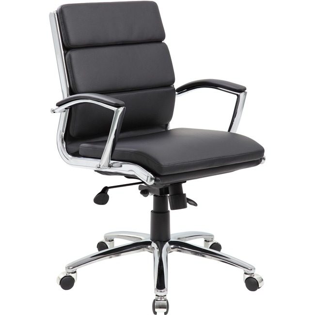 Boss Office Products Executive Midback Chair BOPB9476BK