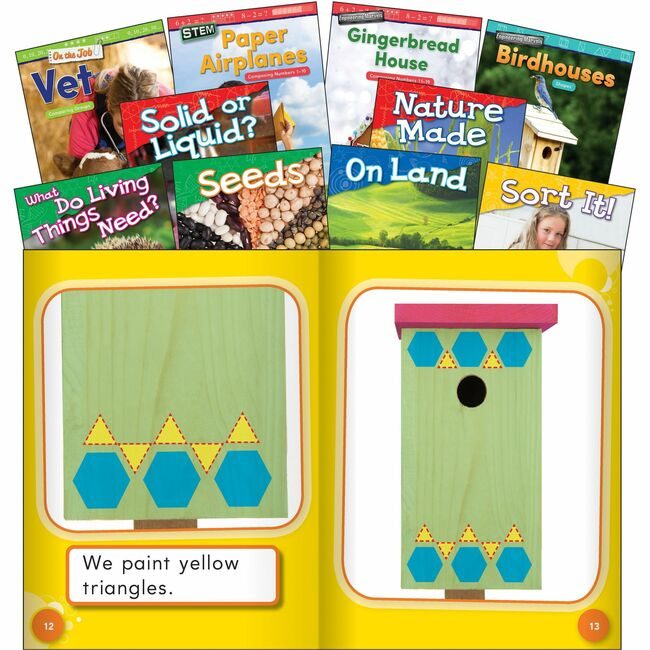 Teacher Created Materials / Shell Education Set Book Stem Gr-K 10-BOOKS SHL103736