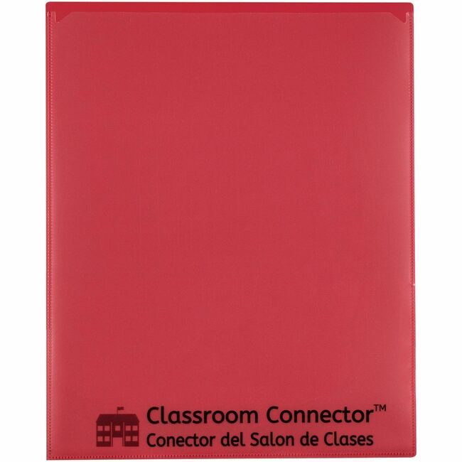 C-Line Products Folder Clssrm Cntr 2PKT Red CLI32004