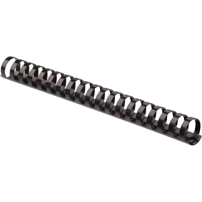 Fellowes Brands Spines Combnd 3/4" Black 100 Count FEL52367