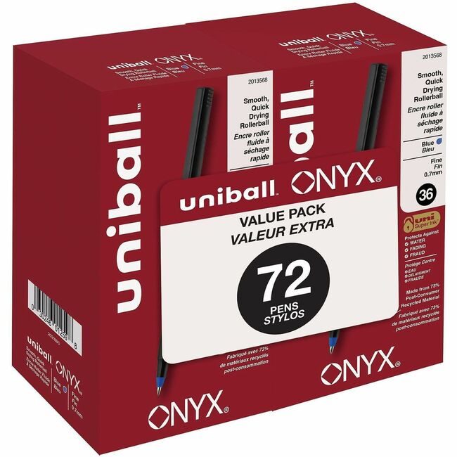 Mitsubishi Pencil Co. / uni-ball Pen Rlerbll Onyx .7 72 Be UBC2013568
