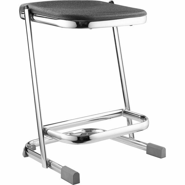 National Public Seating Z-Stool 22IN Black NPS6622