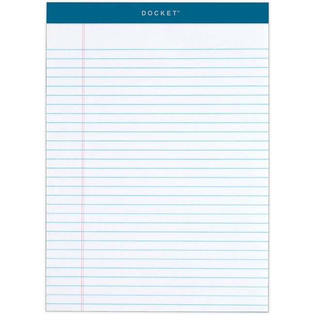 TOPS Products Pad Legal 8.5X11.75 12 Pack We TOP63410