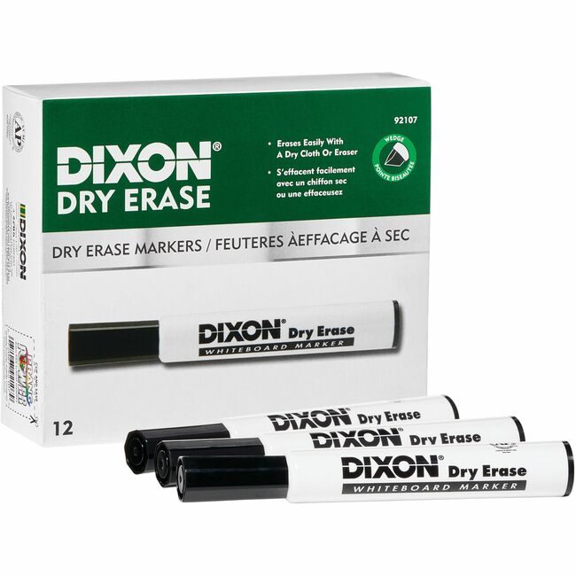 Dixon / Ticonderoga Dixon Ticonderoga Company / Marker Dryerse Wdgetp Dz Black DIX92107