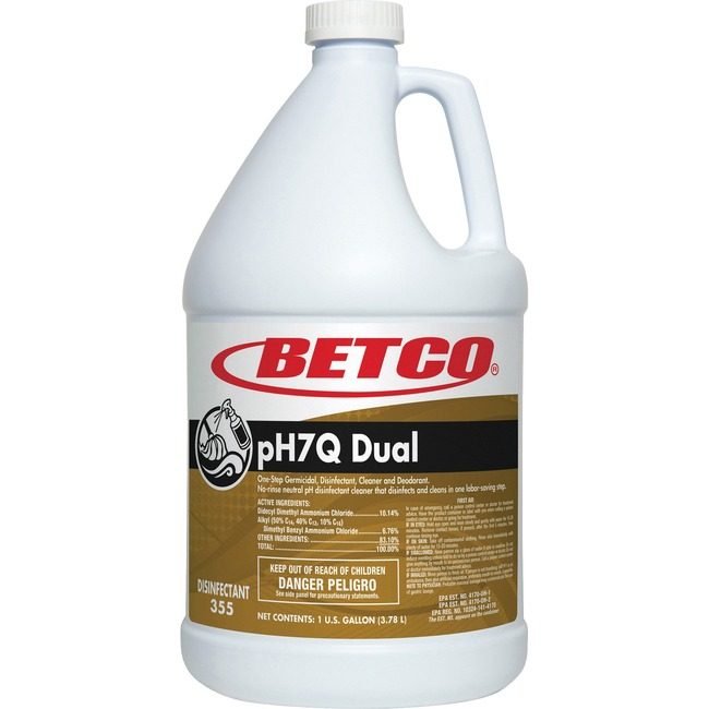 Betco Corporation Disinfectant PH7Q DUAL BET3550400
