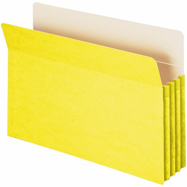 Smead Manufacturing Co. Pocket File Legal 3.5"EXP Yw SMD74233