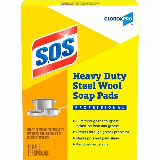 CloroxPro / Clorox The Clorox Company CloroxPro / Pad Soap S.O.S 15 Count CLO88320