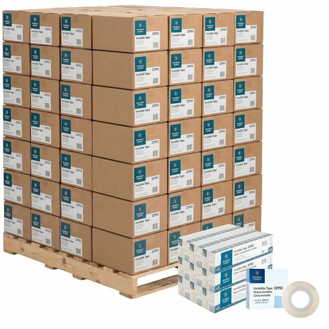 Business Source Tape Roll Inv 3/4X1000 12 Pack BSN32953PL