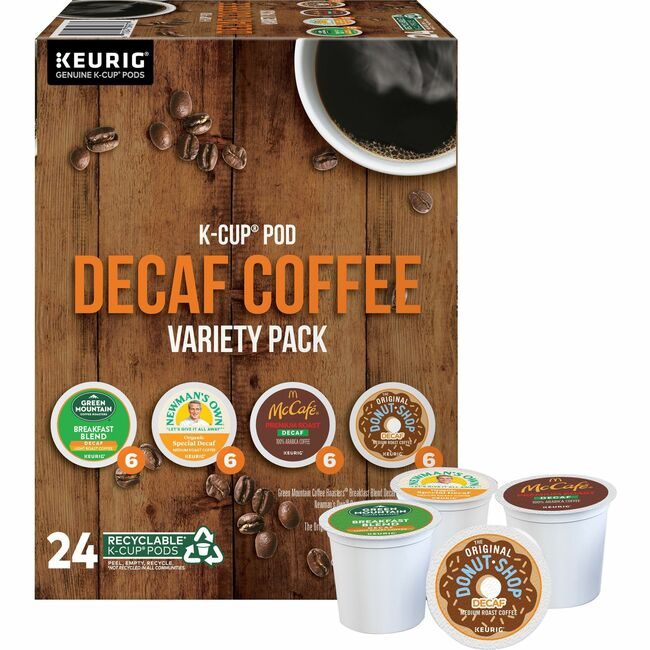 Keurig Dr Pepper / Green Mountain Coffee Roasters Sampler Variety Decaf GMT9977