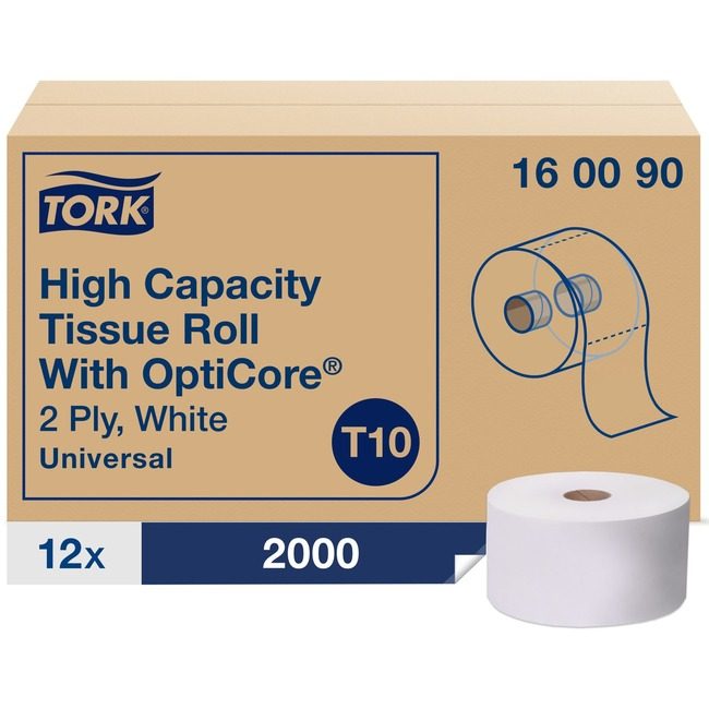 Essity Tork Toilet Paper 2PLY White TRK160090