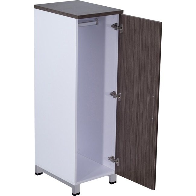 Boss Office Products Wardrobe Driftwood White BOPS505