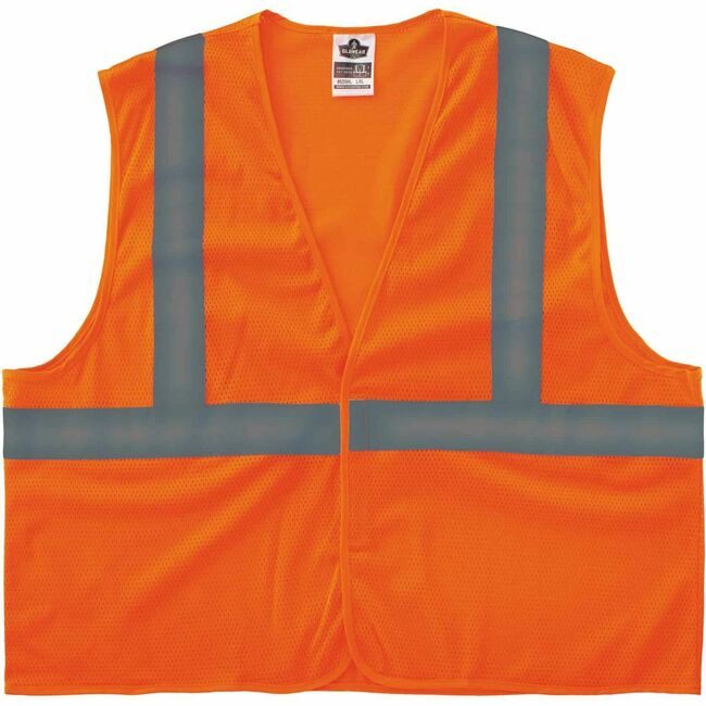Ergodyne Vest Safety Eco Orange L/Xl EGO21995