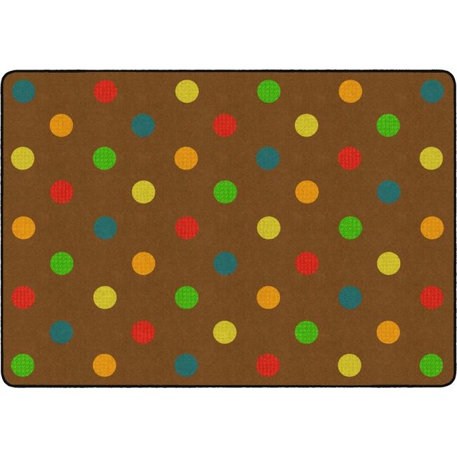 Flagship Carpets Rug Classroom Dots Muted FCIFE41032A