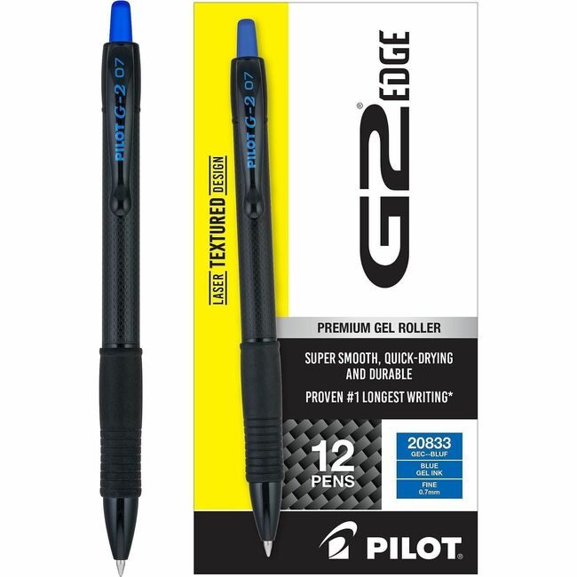 Pilot Corporation of America Pen Gel G2 EDGE Blu Fn PIL20833