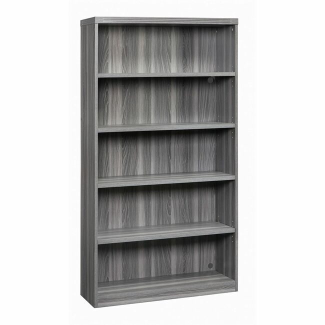 Safco Products Bookcase 5-SHELF Gray SAFAB5S36LGS