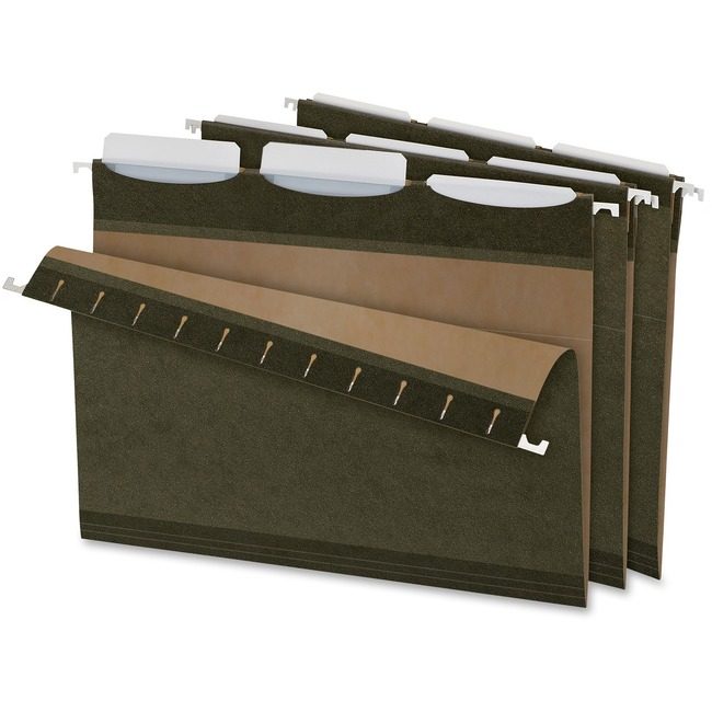Pendaflex Folder Hng Rdtb Letter 1/3 Green PFX42620