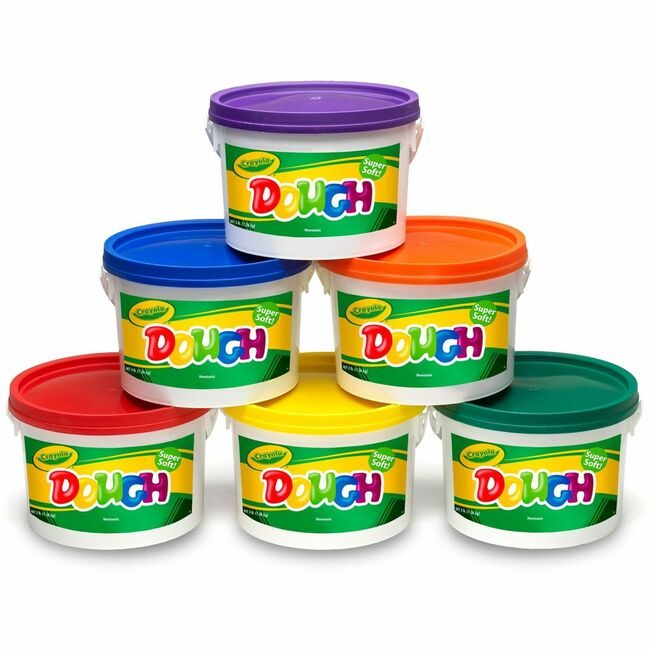 Crayola LLC Dough Assorted 6 Count CYO570016