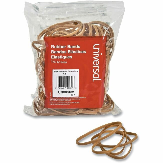Universal Office Products Rubberbands SIZE 32 1/4LB UNV00432