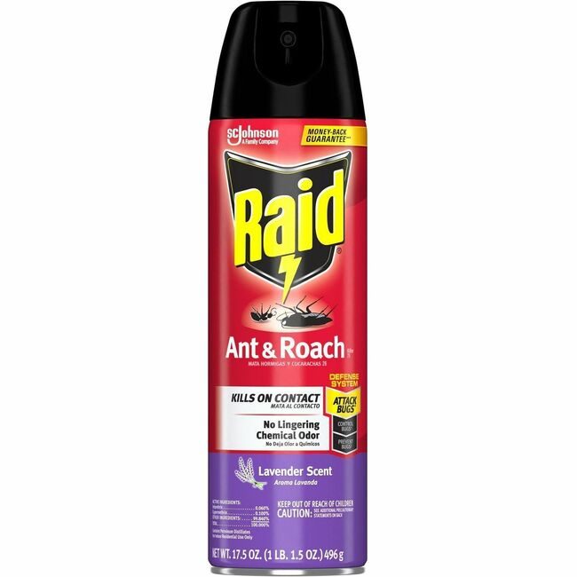 SC Johnson Professional Spray Ant& Roach Lvndr Raid SJN386221CT